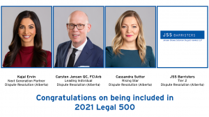 Legal 500: Two New Additions to Legal 500 for 2021