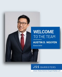 Welcome to the team, Austin D. Nguyen