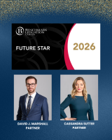 David J. Marshall and Cassandra Sutter have been recognized as Future Stars by Benchmark Litigation Canada 2026