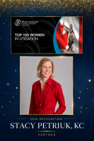 Stacy Petriuk KC is recognized in Benchmark Canada’s 2026 “Top 100 Women in Litigation” list