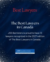 13 of our lawyers recognized in the 2027 edition of The Best Lawyers in Canada