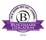 Benchmark Litigation: Kajal Ervin and Oliver Ho (a former partner at JSS Barristers) Named to Benchmark 40 & Under Hot List 2019