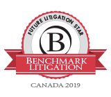 Benchmark Future Litigation Star 2019 Benchmark Future Litigation Star 2019