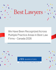 JSS Barristers Recognized in Best Law Firms – Canada 