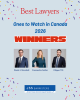 Three of our lawyers named in 2026 Best Lawyers: Ones to Watch in Canada™