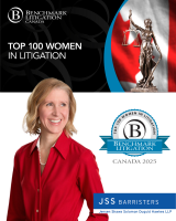 Stacy Petriuk KC has been named one of Benchmark Litigation’s Top 100 Women in Litigation for 2025