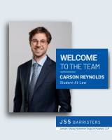 Welcome to the Team, Carson Reynolds