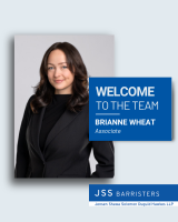 Welcome to  the Team, Brianne Wheat