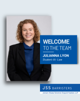 Welcome to the Team, Julianna Lyon